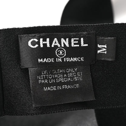 Chanel Silk Soft CC Headband M Black 4 of 4