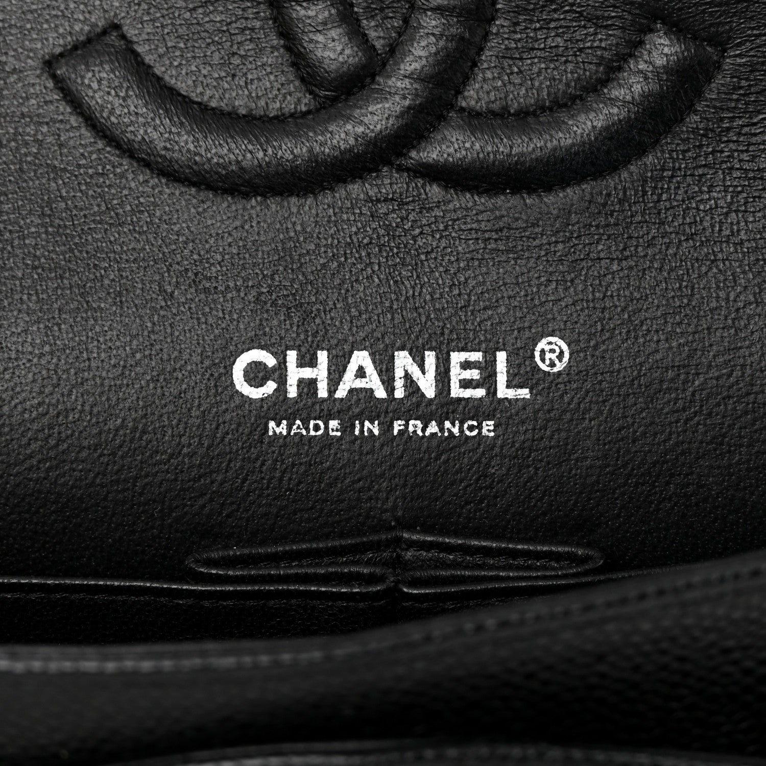Chanel Caviar Quilted Medium Double Flap Black 6 of 12