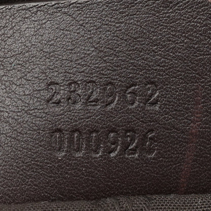 Gucci Guccissima Medium GG Twins Hobo Dark Brown 7 of 15