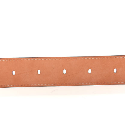 Louis Vuitton Damier Ebene 30mm Ellipse Belt 85 34 4 of 7