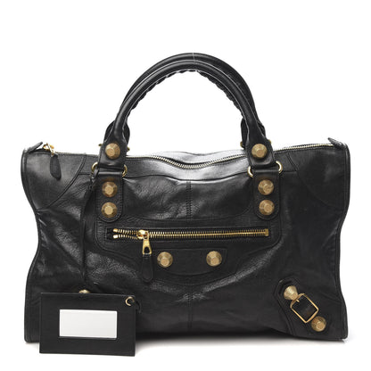 Balenciaga Agneau Giant 21 Gold Hardware Work Black 1 of 12