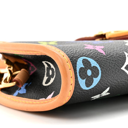 Louis Vuitton Monogram Multicolor Shirley Black 9 of 12