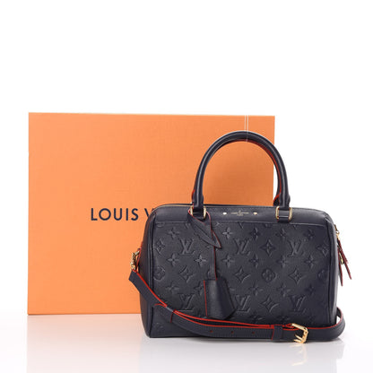 Louis Vuitton Empreinte Speedy Bandouliere 25 NM Marine Rouge 9 of 9
