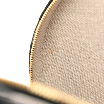 Mansur Gavriel Canvas Gingham Check Circle Crossbody Black White 13 of 13