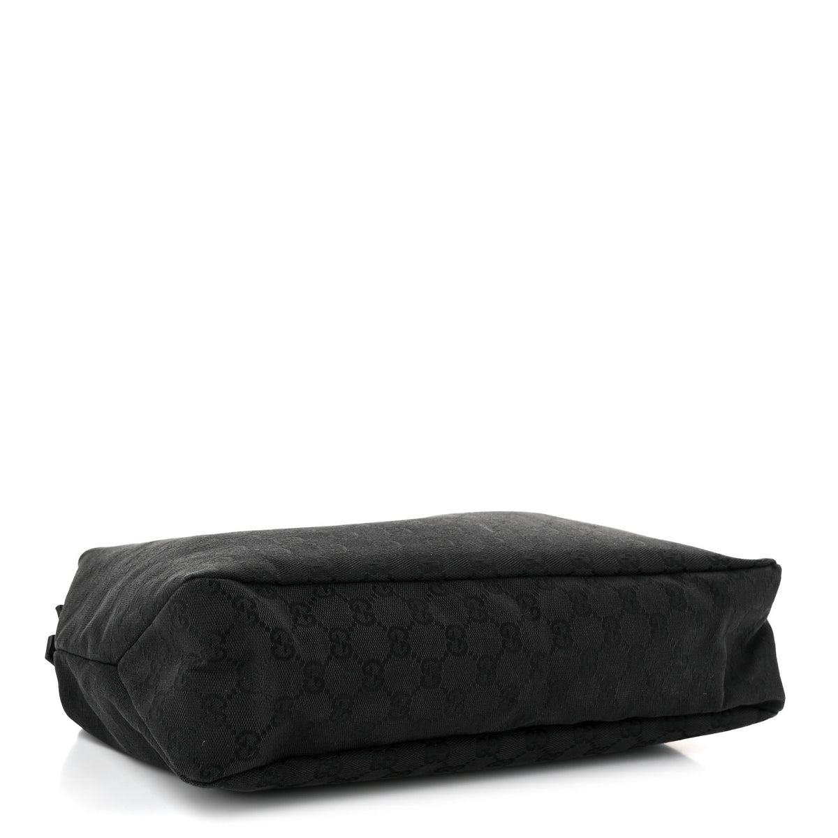 Monogram Medium Horsebit Chain Hobo Black