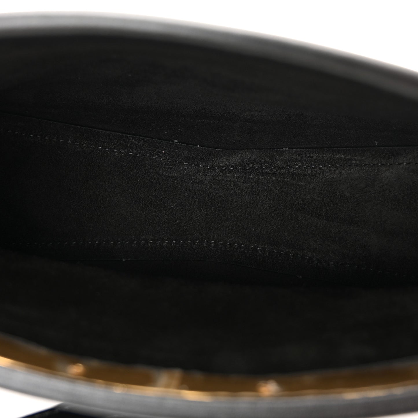 Calfskin Small Le Click East West Bag Black