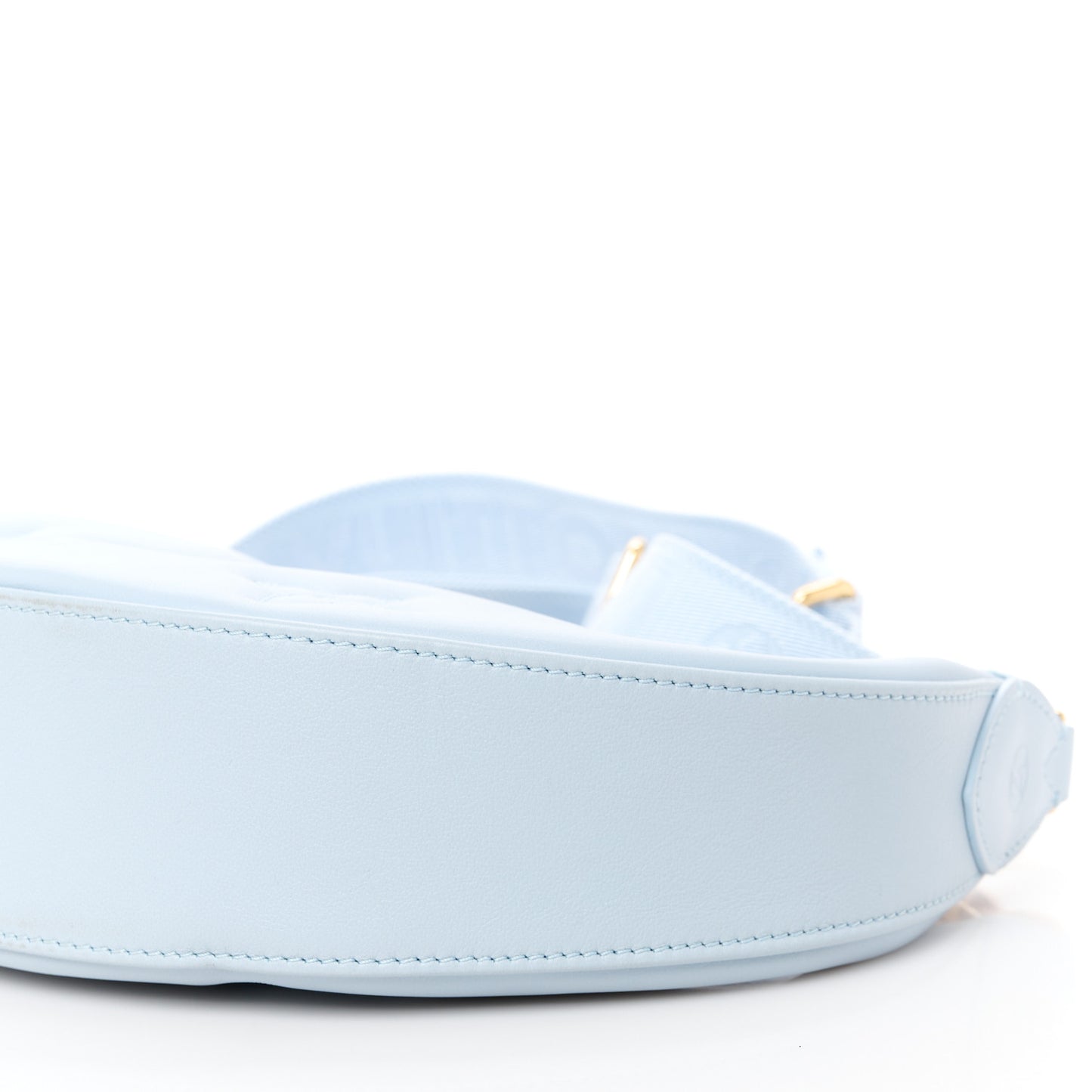 Calfskin Bubblegram Over The Moon Ice Blue