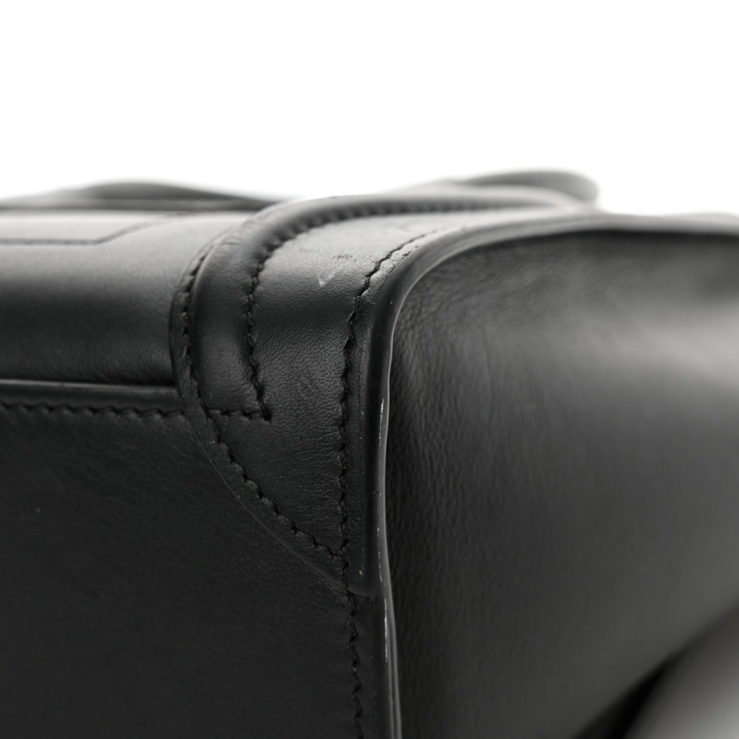 Smooth Calfskin Nano Luggage Black
