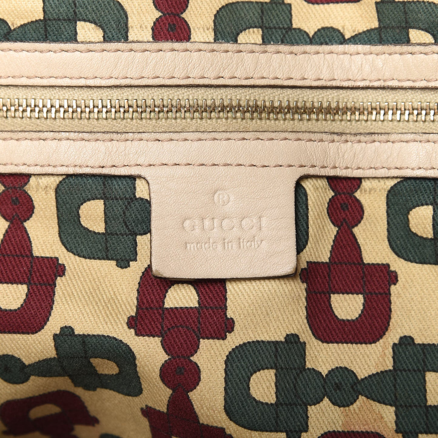 Guccissima Small Pelham Shoulder Bag Off White