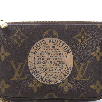 Louis Vuitton Monogram Complice Trunks and Bags Mini Pochette Accessories Beige 8 of 8