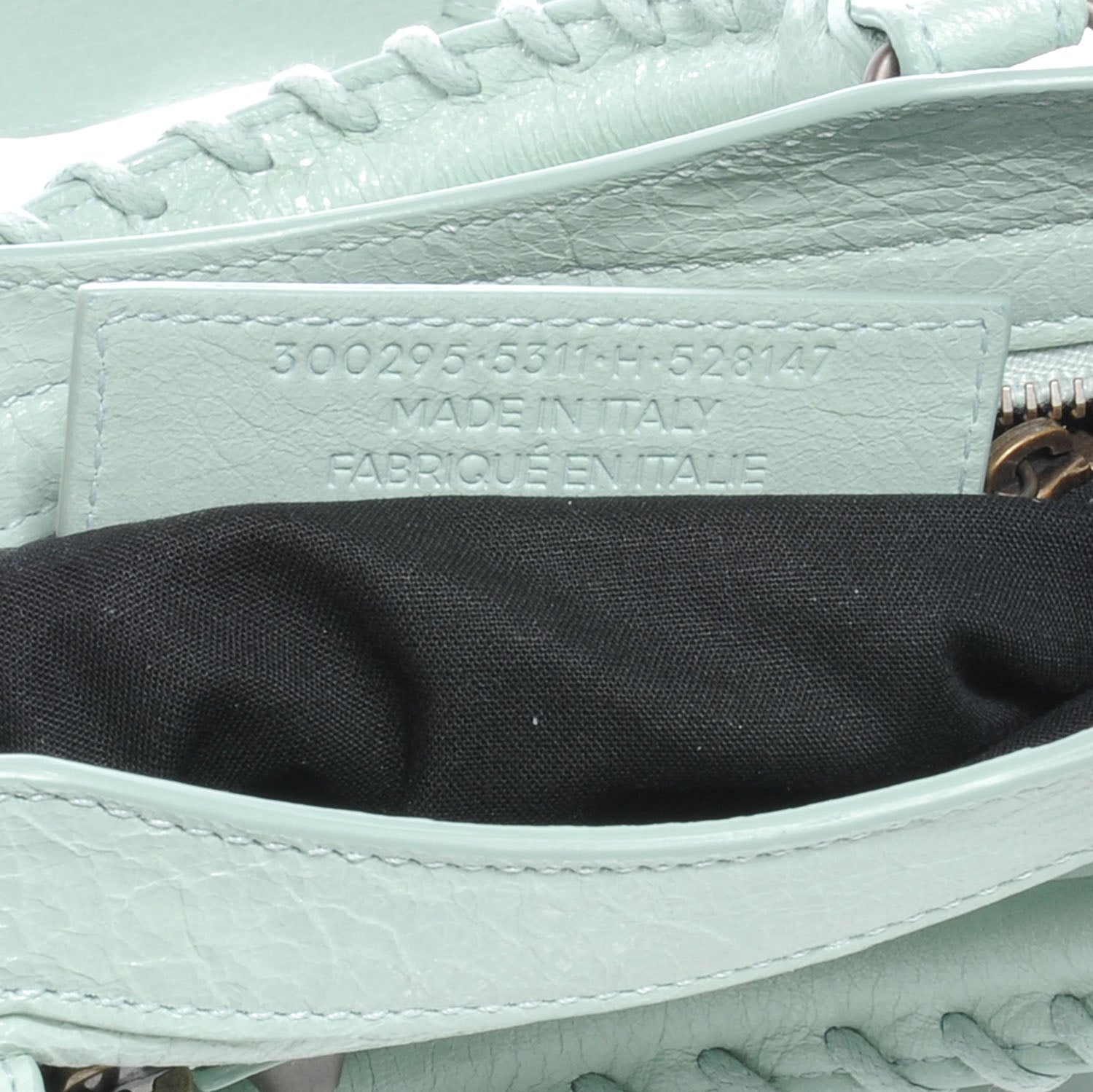 Balenciaga Agneau Mini City Vert Jade 7 of 7