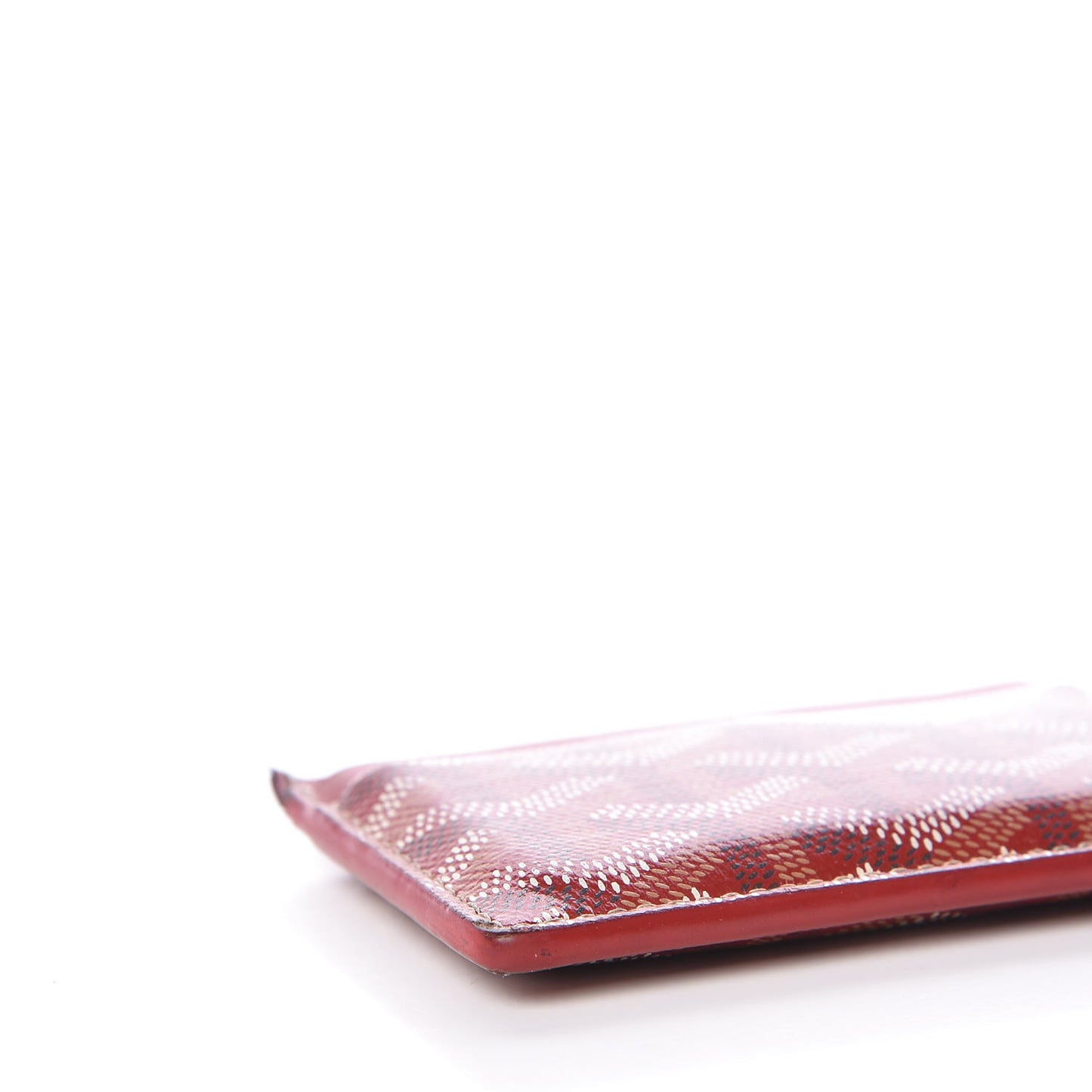 Goyardine Saint Sulpice Card Holder Red