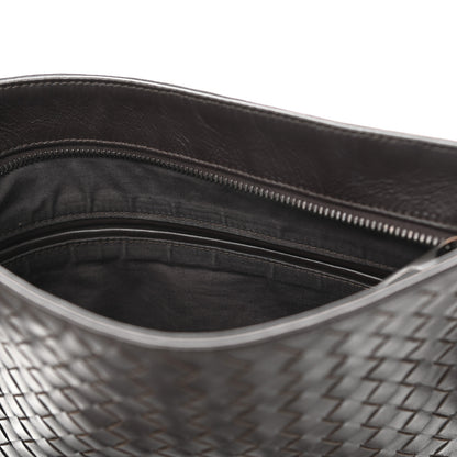 Bottega Veneta Nappa Intrecciato VN Crossbody Messenger Bag Ebano 10 of 10