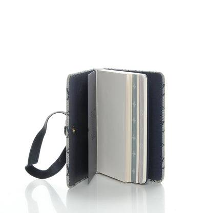 Louis Vuitton Mini Lin Notebook Blue 5 of 7