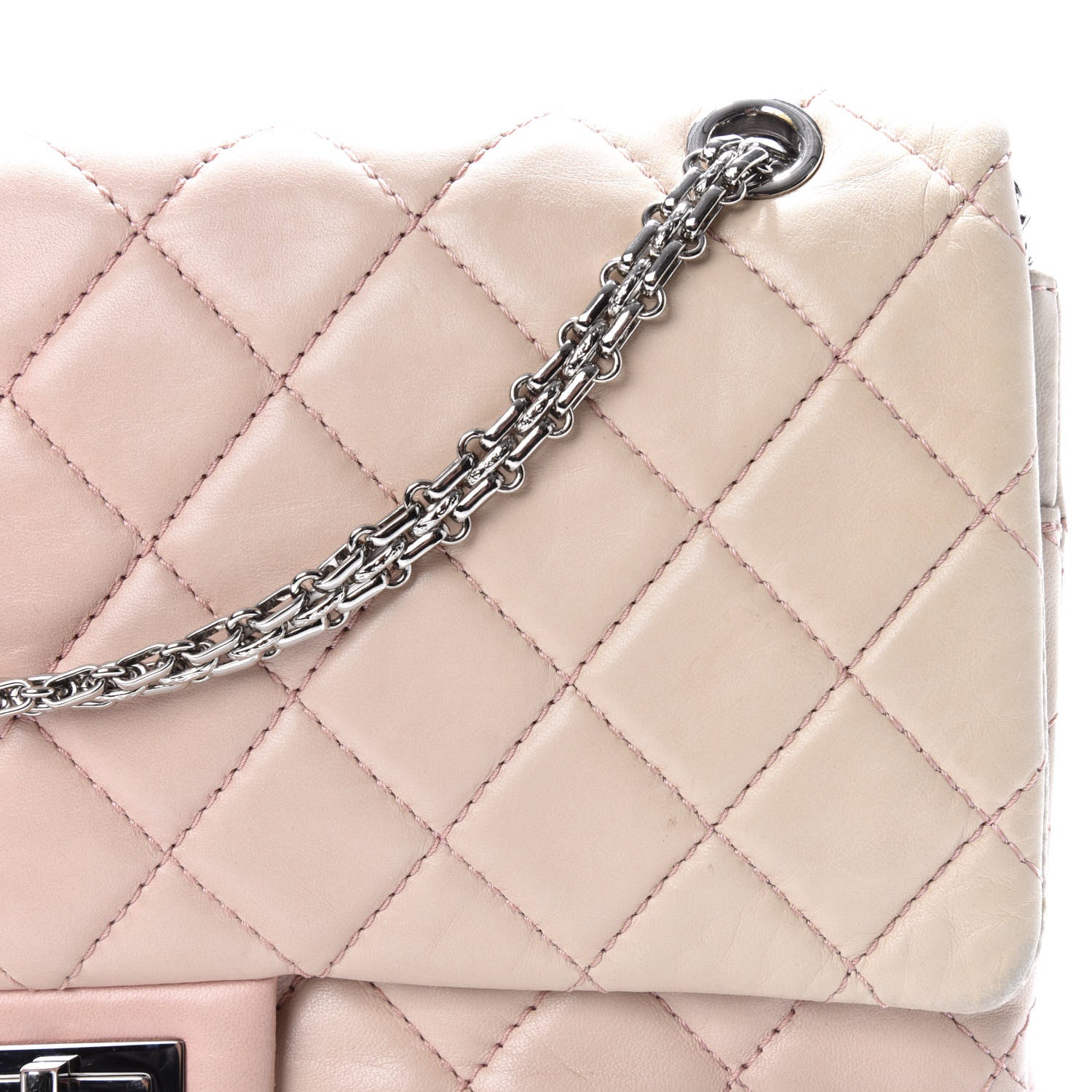 Chanel Lambskin Degrade Quilted 2.55 Reissue 226 Flap Pink 12 of 12