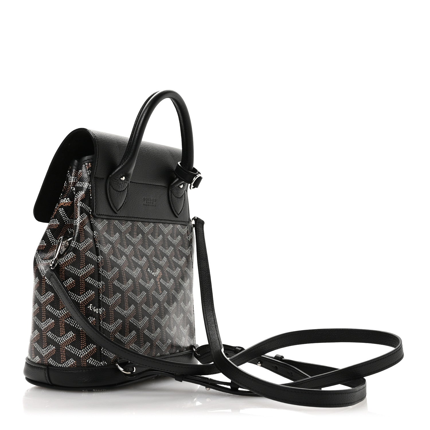 Goyard Goyardine Calfskin Mini Alpin Backpack Black 3 of 9