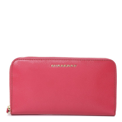 Burberry London Calfskin Elmore Zip Around Wallet Pink 1 of 6