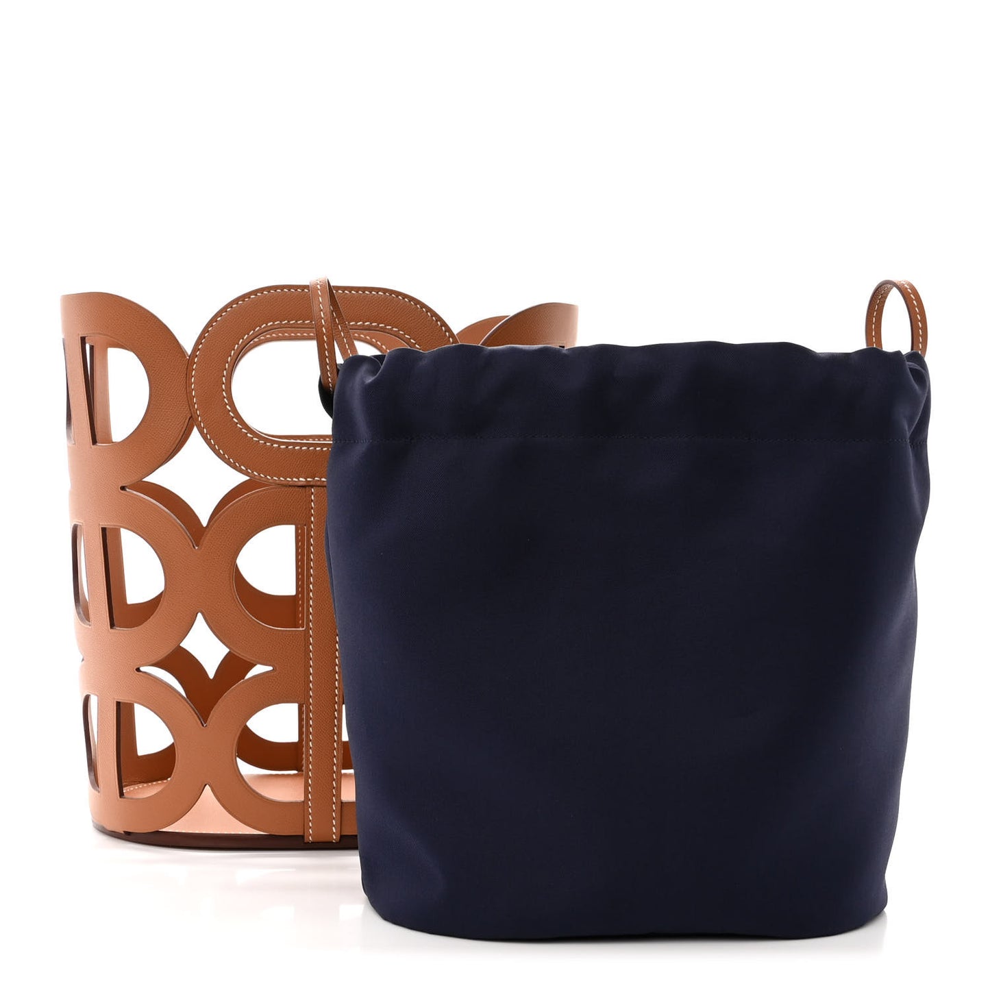 Madame Calfskin Chaine d'Ancre Tote Gold