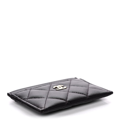 Chanel Lambskin Quilted Card Holder Brown 4 of 9
