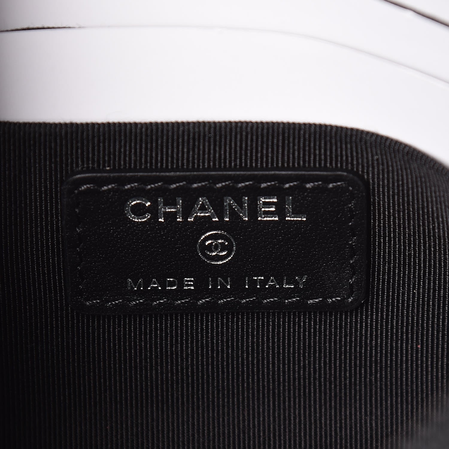 Chanel Aged Calfskin Quilted Medium Reissue Cosmetic Case So Black 6 of 8