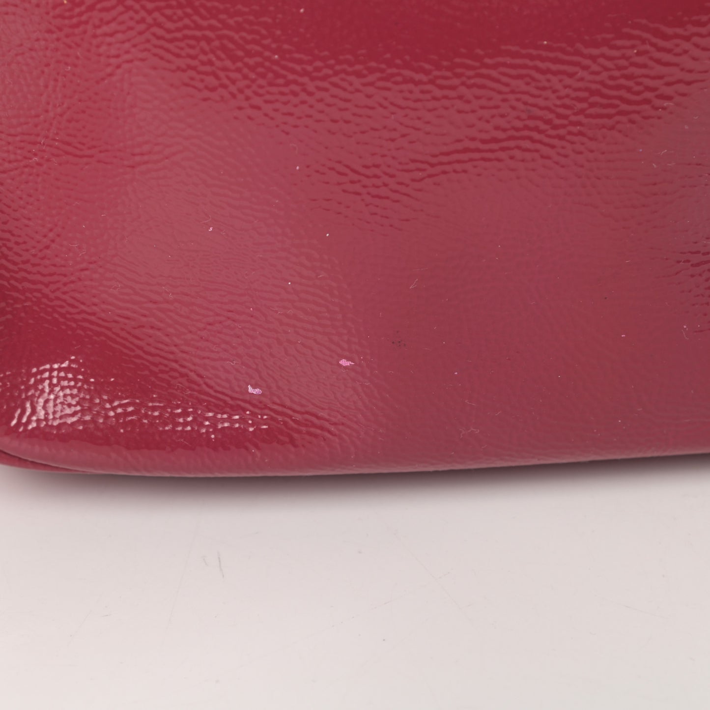 Soft Patent Small Soho Disco Bag Bright Bougainvillea