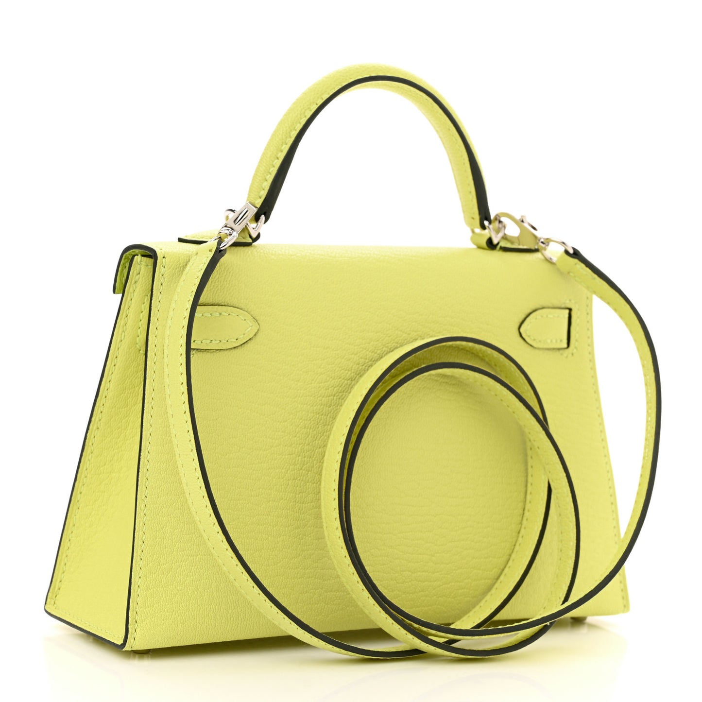 Chevre Mysore Mini Kelly Sellier 20 Jaune Bourgeon