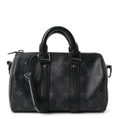 Louis Vuitton Reverse Monogram Eclipse Keepall XS Black 1 of 9