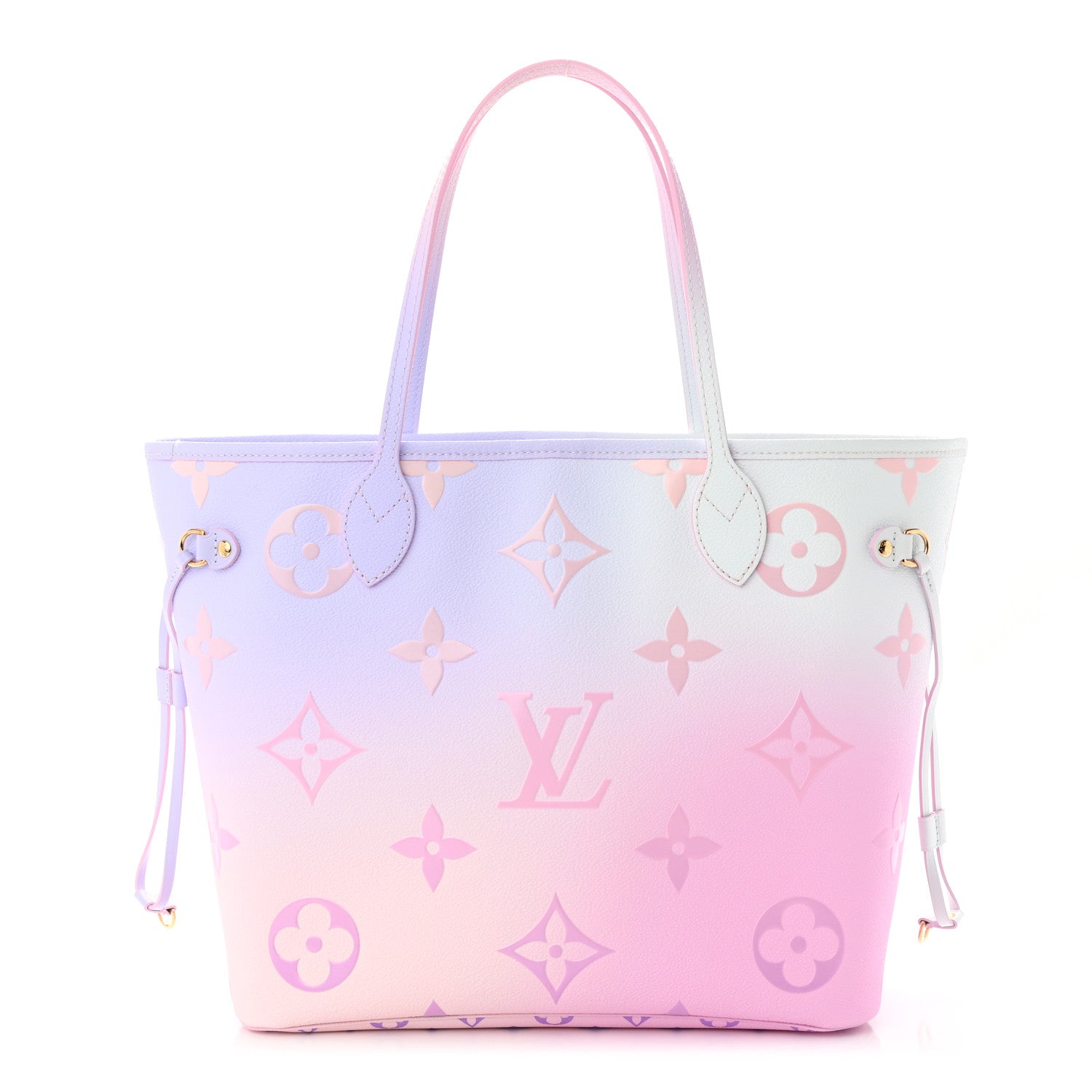 Louis Vuitton Monogram Giant Spring In The City Neverfull MM Sunrise Pastel 1 of 10