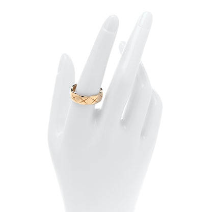Chanel 18K Beige Gold Small Coco Crush Ring 59 8.75 2 of 4