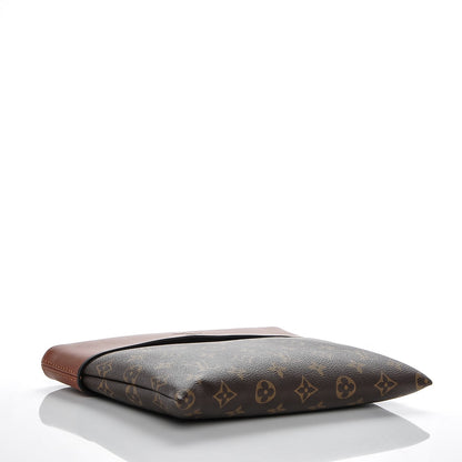 Louis Vuitton Monogram Tuileries Clutch Caramel 4 of 6