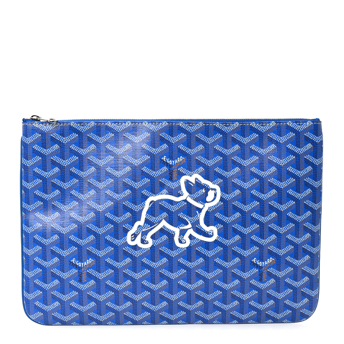 Goyard Goyardine Senat Pochette MM Sky Blue 1 of 9