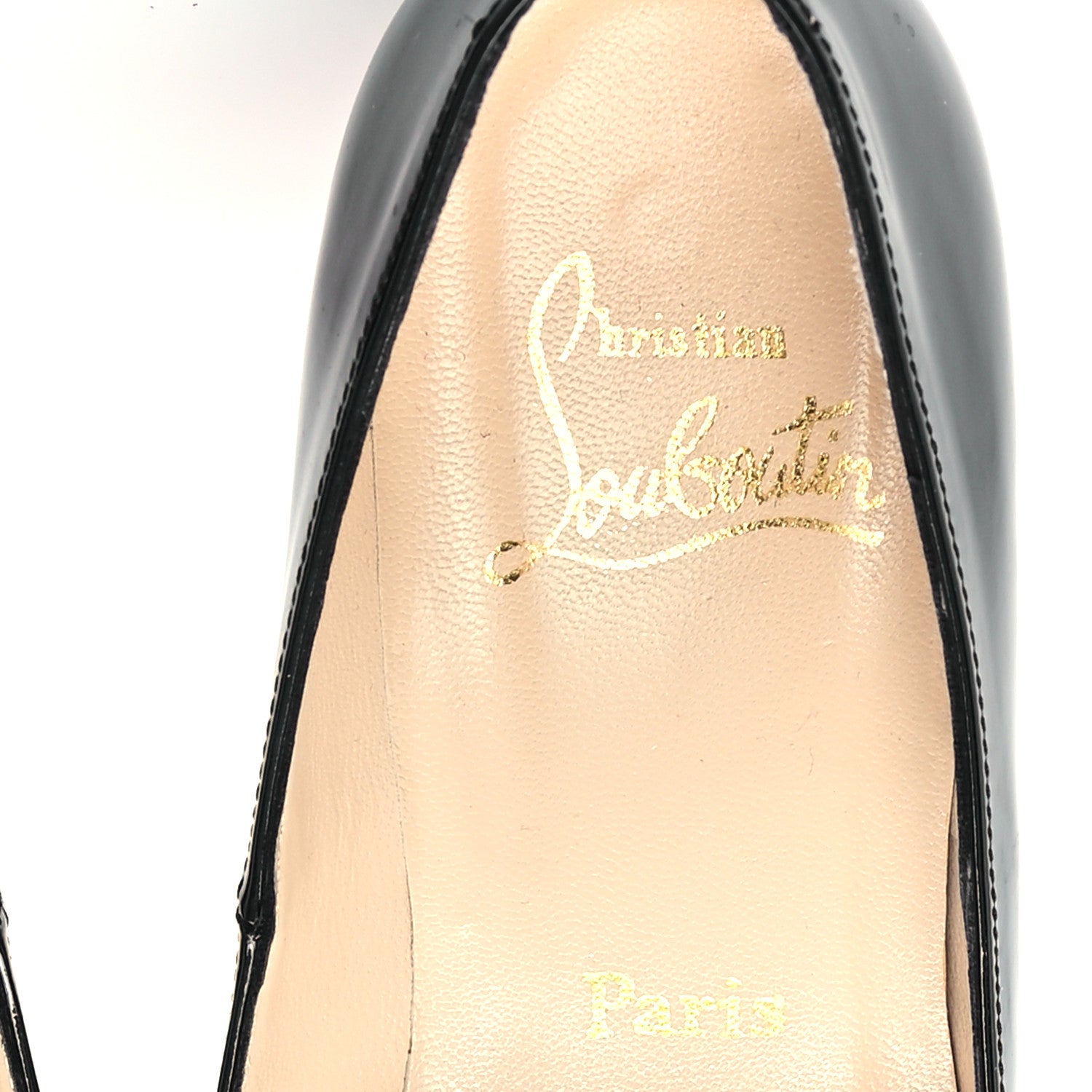 Christian Louboutin Patent Simple 70 Pumps 37 Black 8 of 8