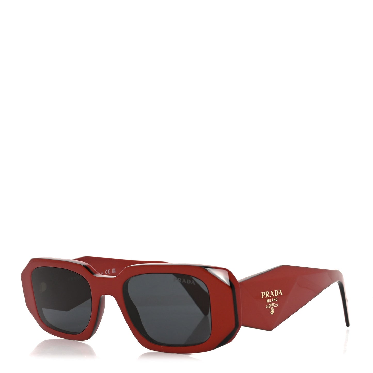 Acetate Symbole Sunglasses SPR 17W Orange Black
