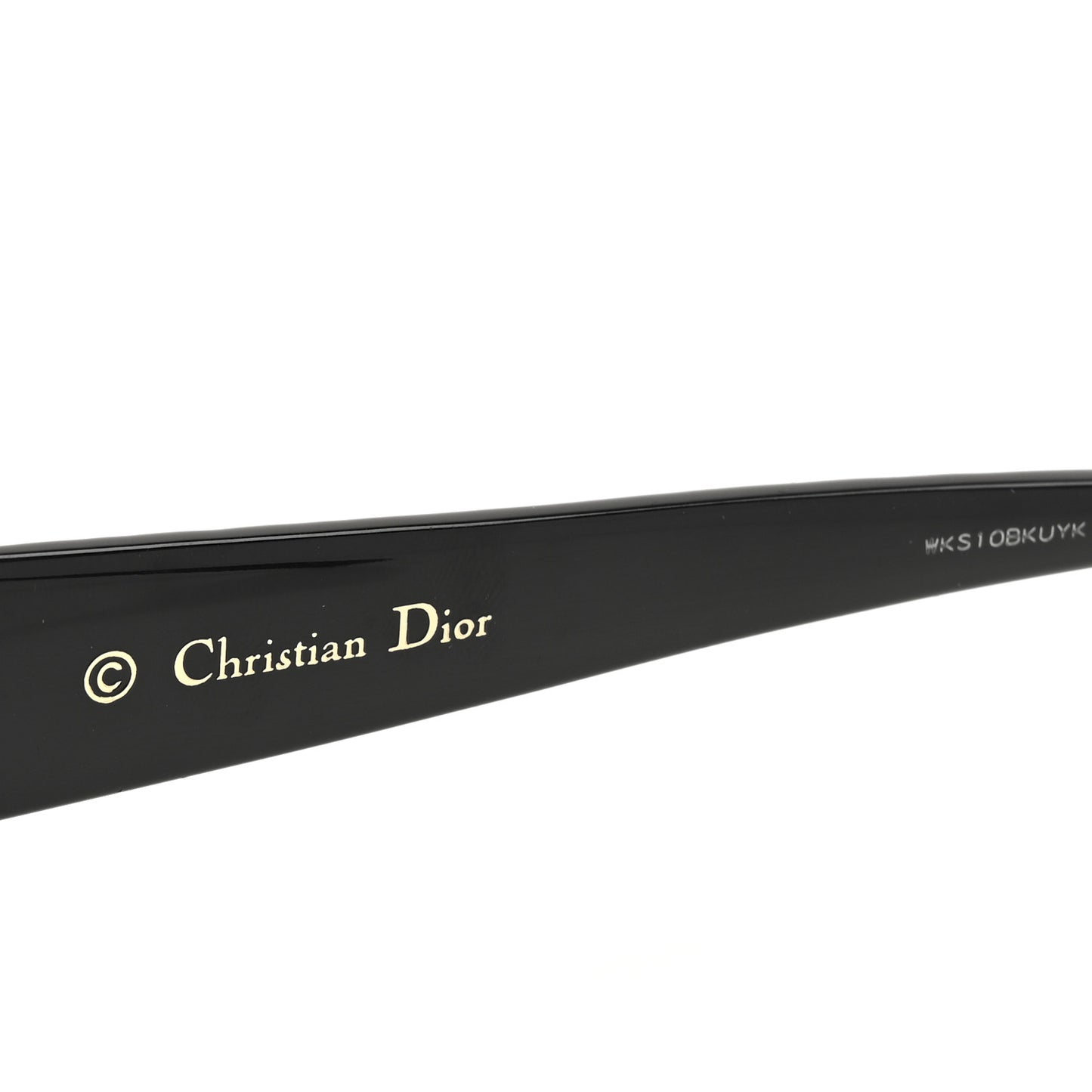 Acetate Cannage Lady Dior Studs 5 Sunglasses Black