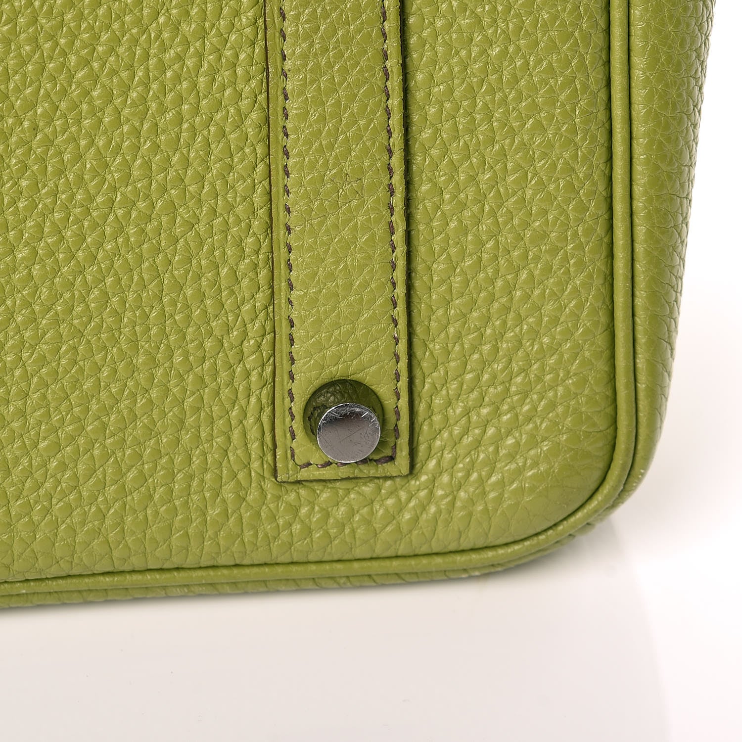 Hermes Togo Birkin 35 Vert Anis 33 of 37