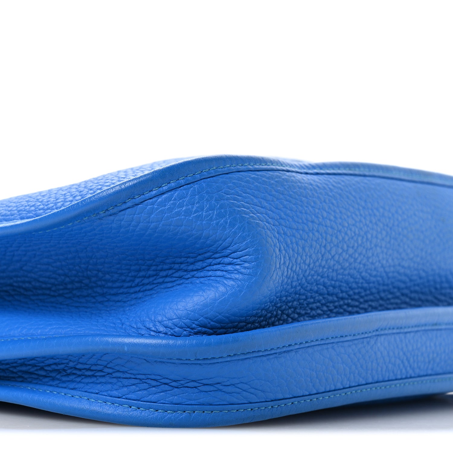 Hermes Taurillon Clemence EVELYNE III PM Bleu Hydra 9 of 11