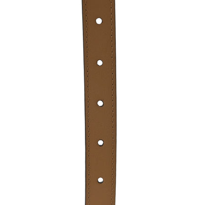 Fendi Vitello Liberty FF Infilature Ceylon 2CM Belt 90 36 Cuoio 5 of 6