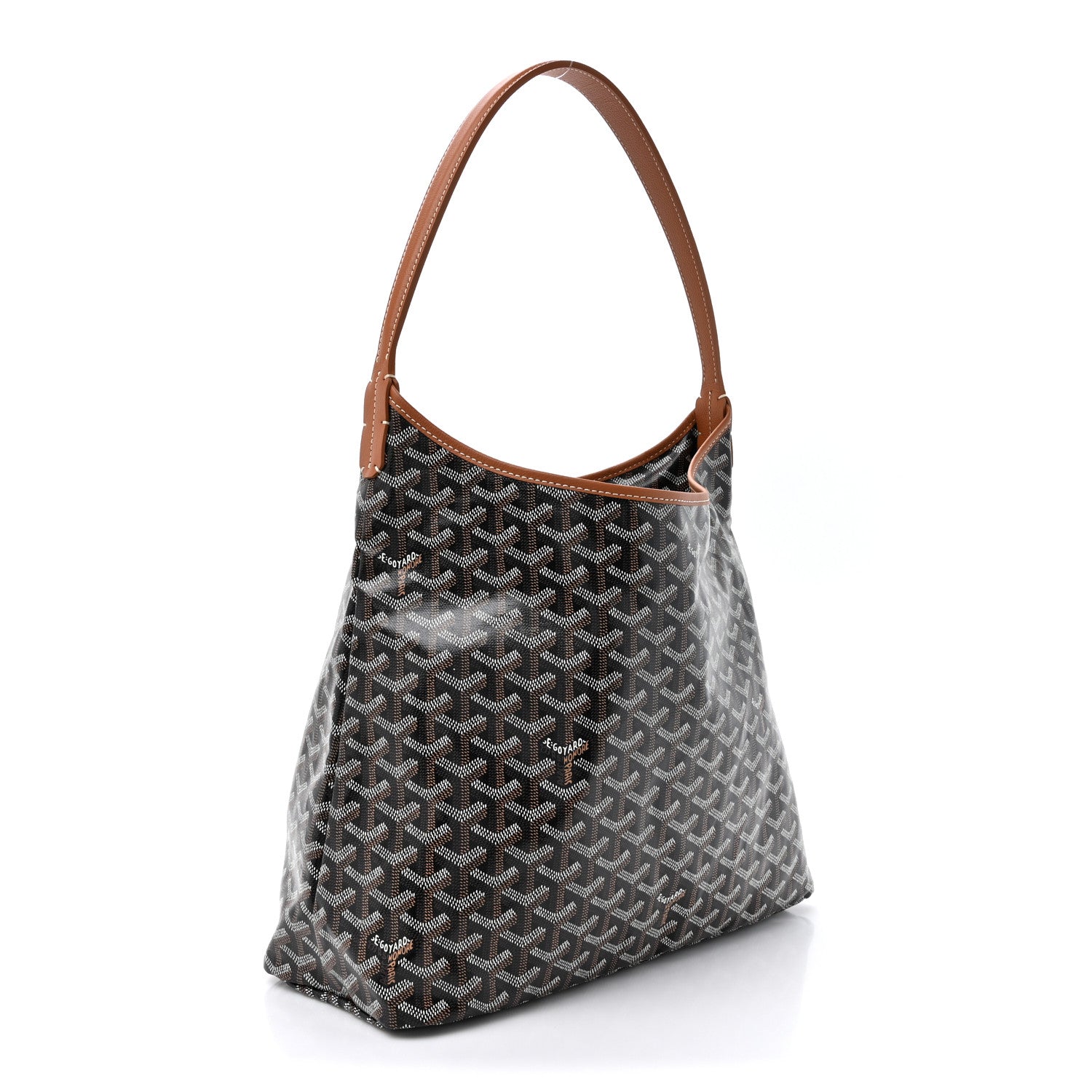 Goyard Goyardine Boheme Hobo Black Gold 4 of 12