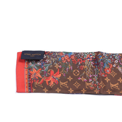 Louis Vuitton Silk Vuittonite Bandeau Brown 3 of 3