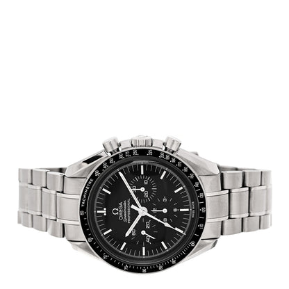 Omega Stainless Steel 42mm Speedmaster Moonwatch Professional Chronograph Manual Winding Watch Black 311.30.42.30.01.006 2 of 4