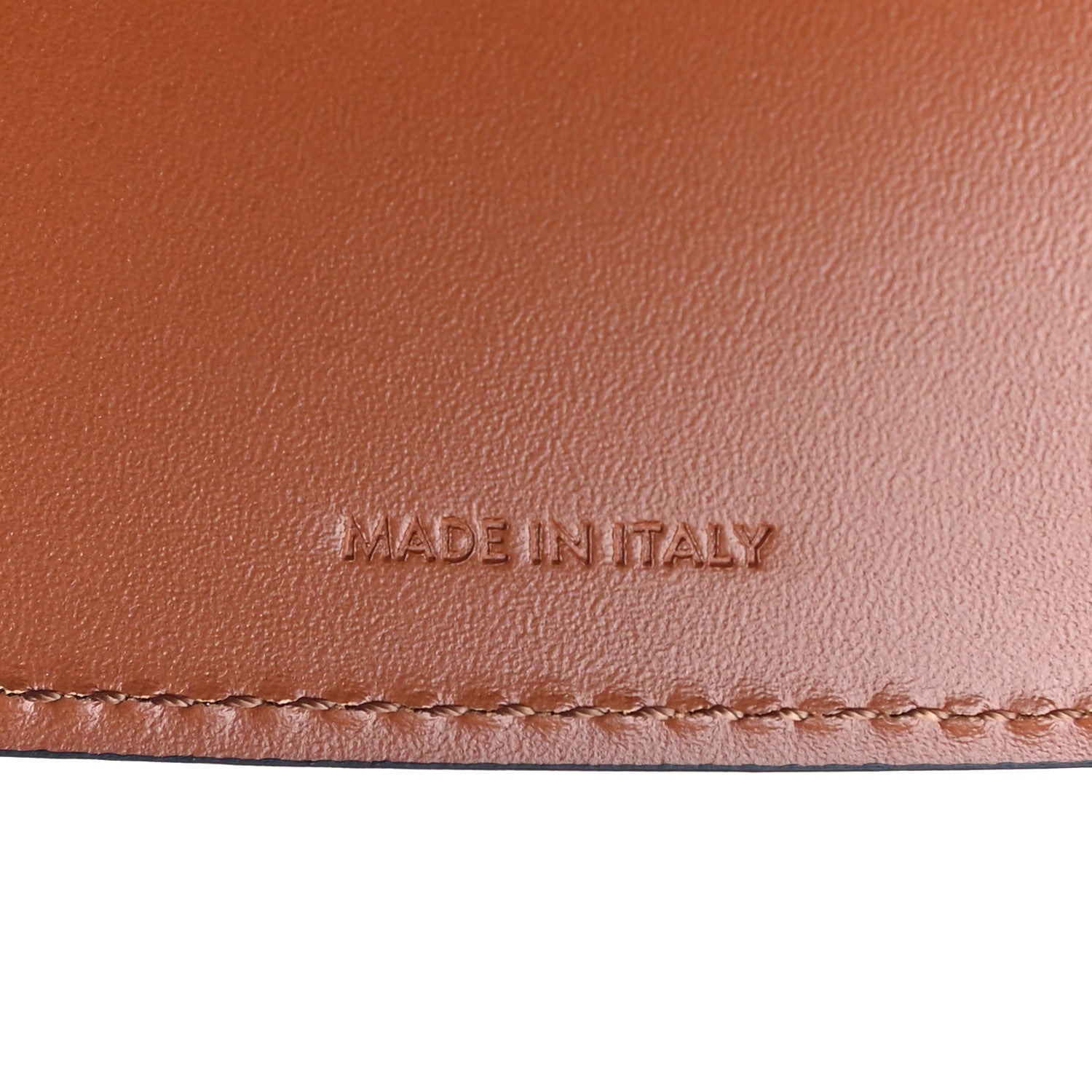 Celine Calfskin Canvas Triomphe Large Couffin White 9 of 13