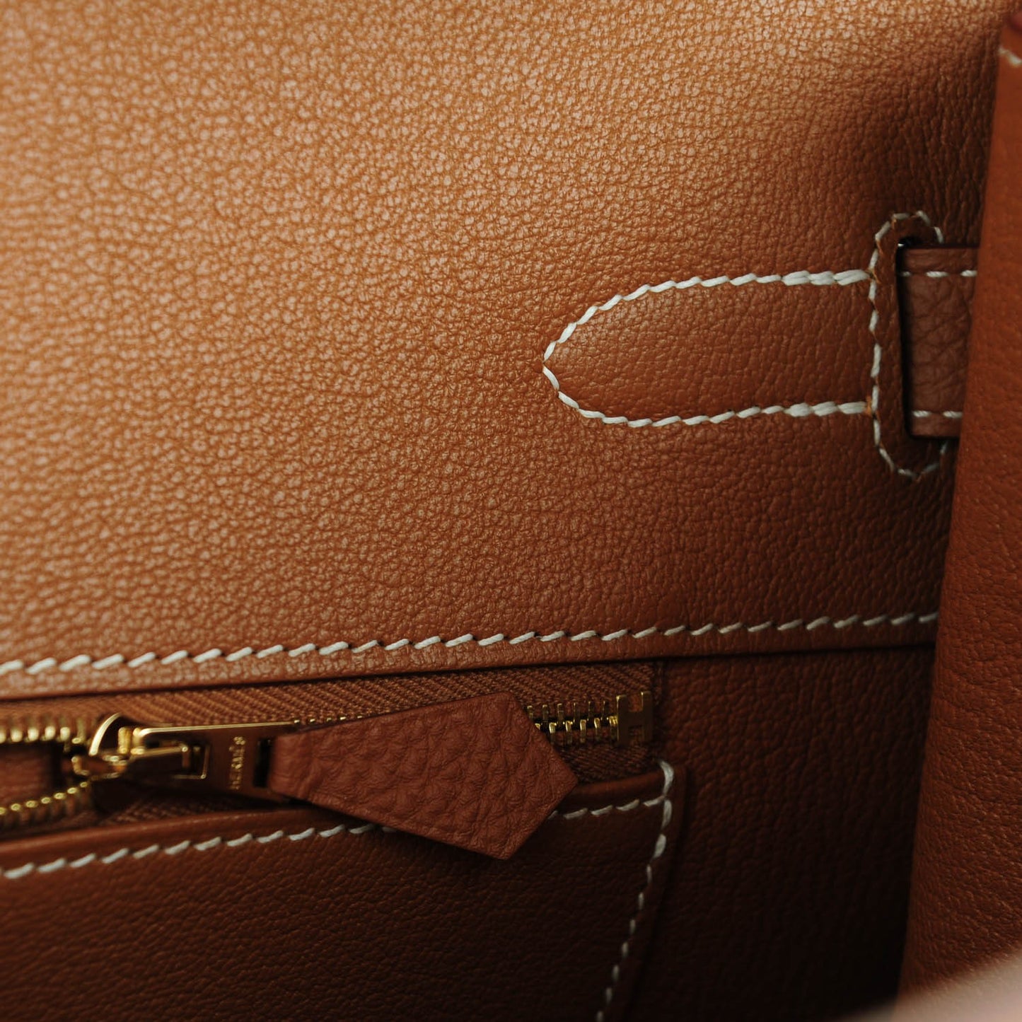 Togo Birkin 35 Gold