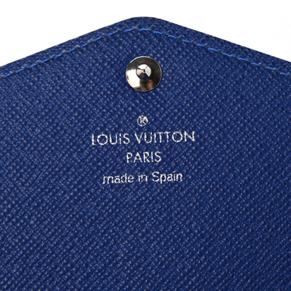 Louis Vuitton Epi Sarah Wallet NM Blue Celeste 6 of 8