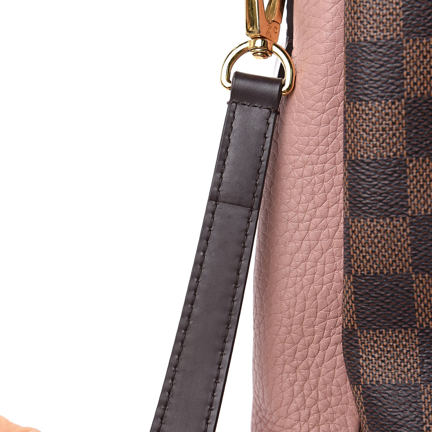 Louis Vuitton Cuir Taurillon Damier Ebene Normandy Magnolia 11 of 18