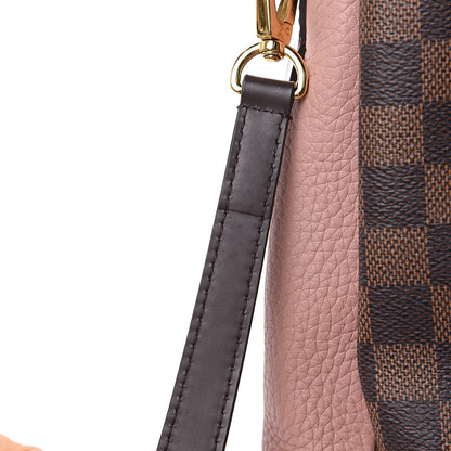 Louis Vuitton Cuir Taurillon Damier Ebene Normandy Magnolia 11 of 18