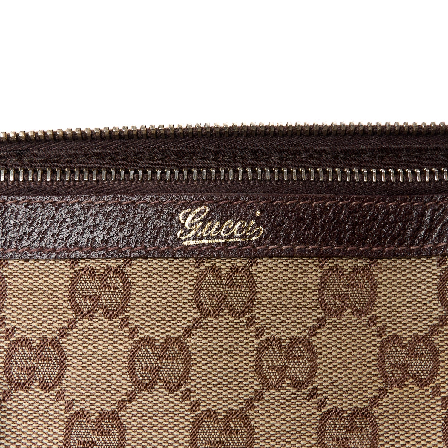 Gucci Monogram Small Abbey Boston Dark Brown 6 of 15