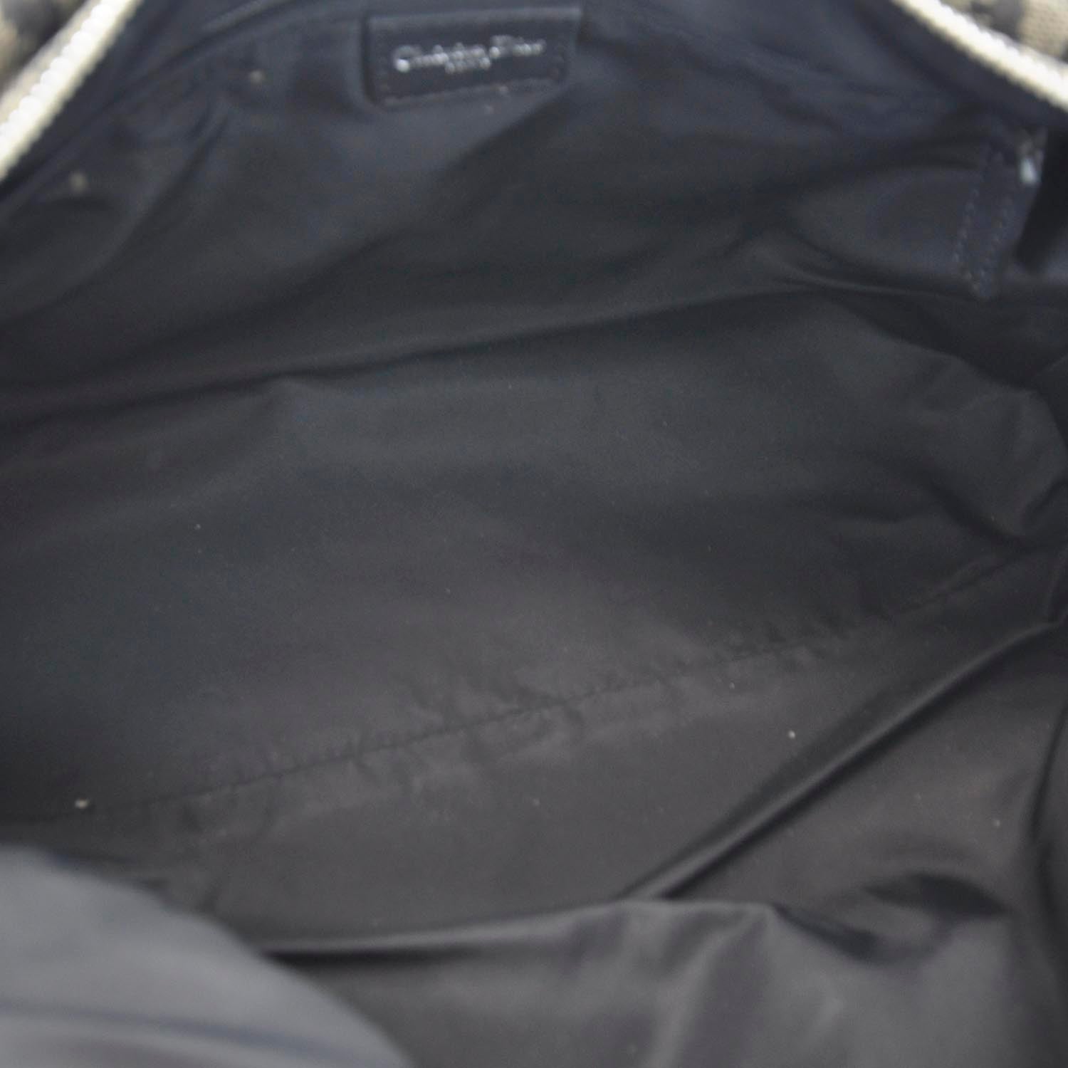 Christian Dior Denim Monogram Charms Boston Black 10 of 12