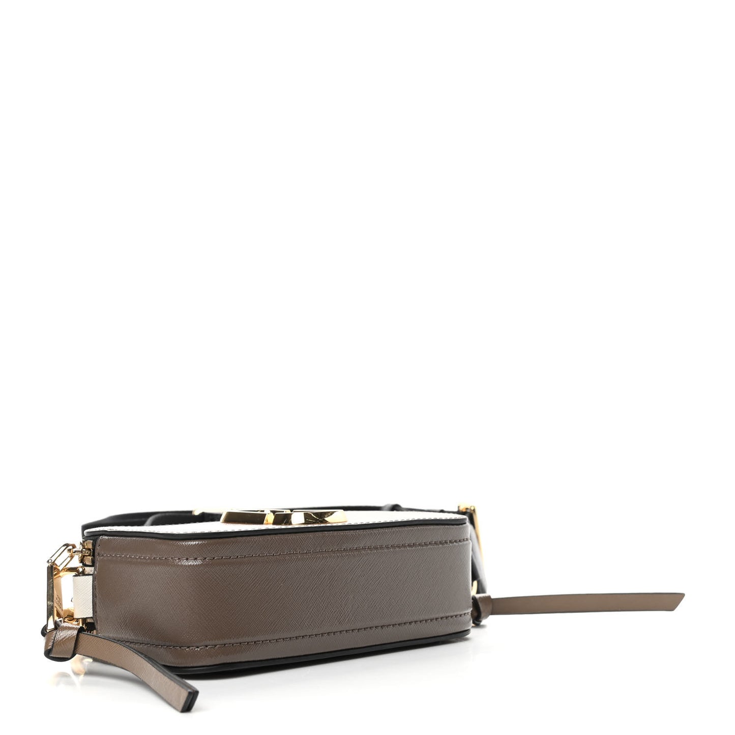 Saffiano Small Snapshot Camera Bag Sandcastle