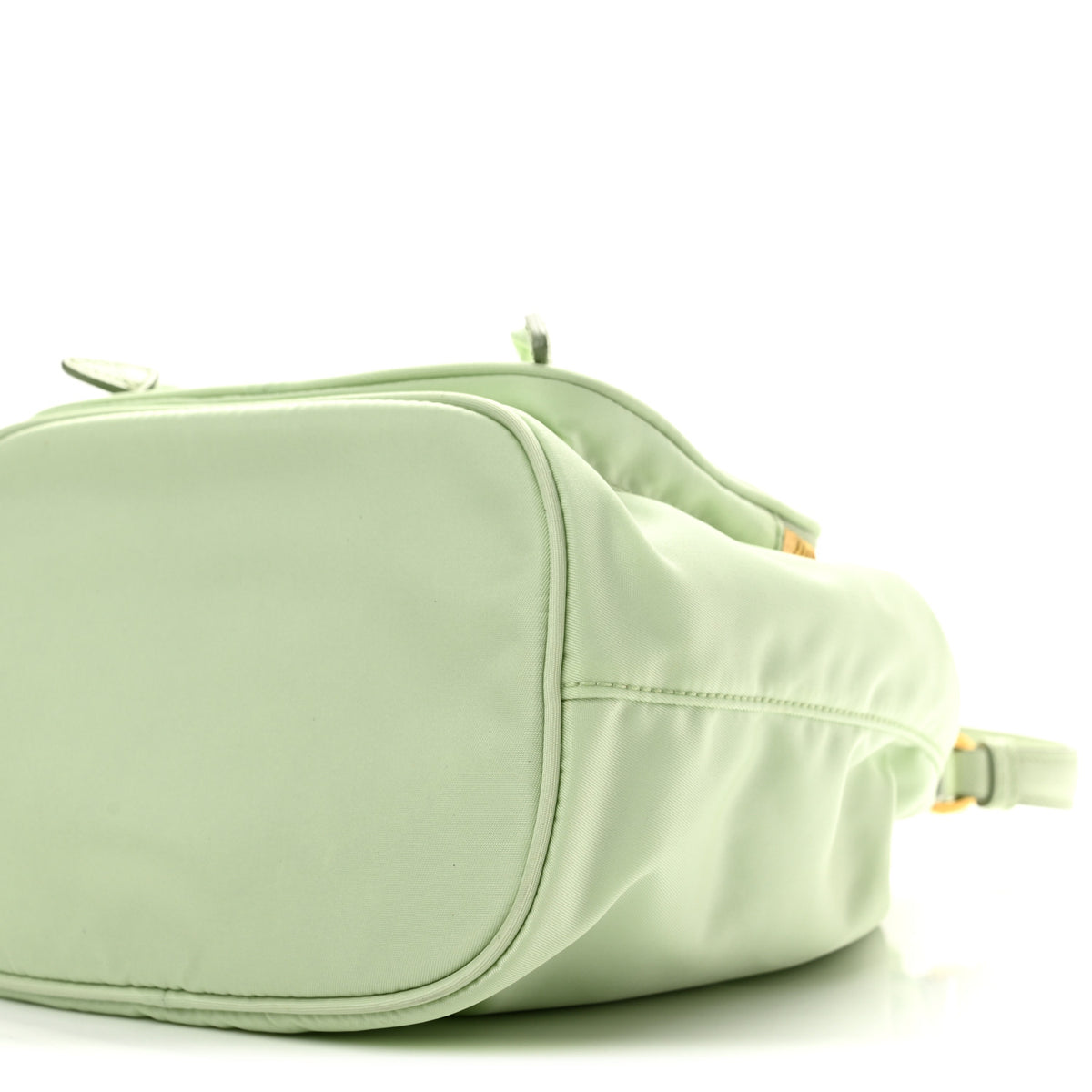 Prada Re-Nylon Saffiano Duet Bucket Crossbody Bag Acqua 10 of 10