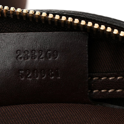 Gucci GG Supreme Monogram Belt Bag Dark Brown 7 of 10